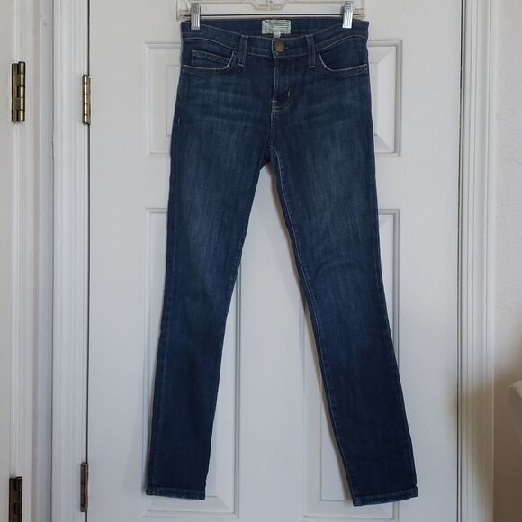 CURRENT ELLIOTT The Stilletto Skinny Jean medium blue color - Picture 4 of 12
